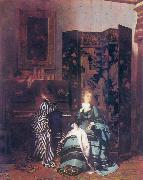 Albert von Keller Chopin oil painting